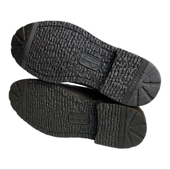 Clark’s Men’s Active Air Brown Leather Lace Up Oxford Shoe  Sz 7.5 Waterproof - Picture 6 of 13